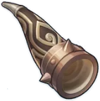 Cuerno de bronce negro