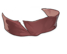 Satén rojo descolorido