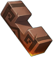 Grano de siderita oscura