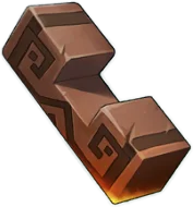 Grano de siderita oscura