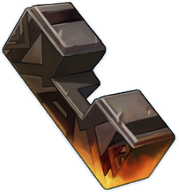 Lámina de siderita oscura