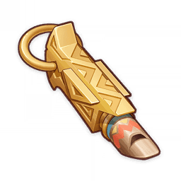 Silbato de oro del soldado sauriocoronado