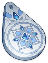 Talismán de plata del rocío