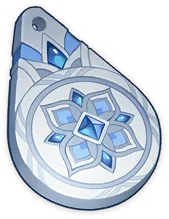 Talismán de plata del rocío