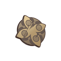 Distintivo desgastado